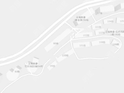 4室2廳2陽臺 云南映象花好月圓一期小區(qū)平面圖