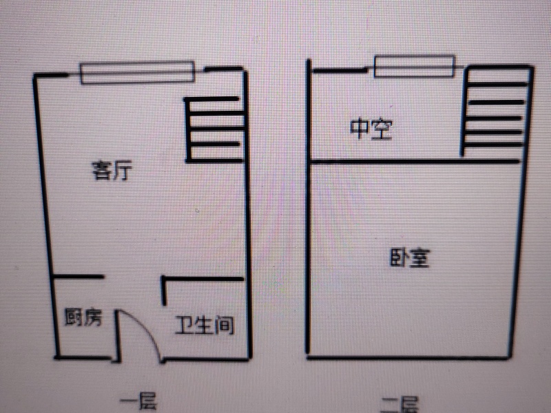 1室1厅1阳台 华润悦府二期公寓户型图