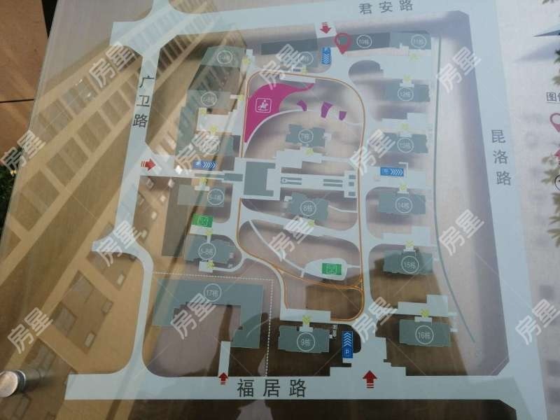 魅力之城五期小区平面图
