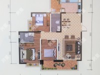 3室2廳2陽臺(tái) 新希望觀瀾匯戶型圖