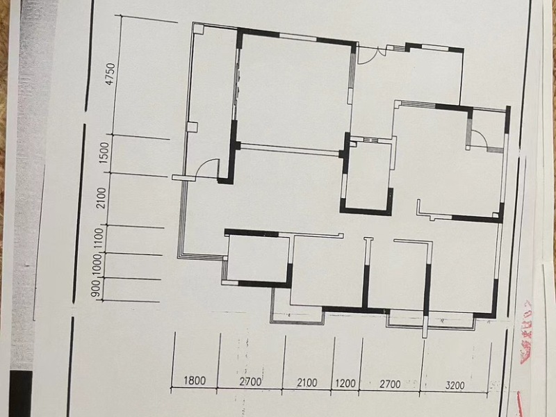 4室2廳3陽臺 貴研自然界戶型圖