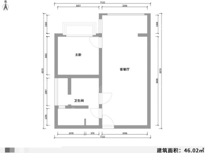 1室1廳1陽臺 金呈北泰花園
