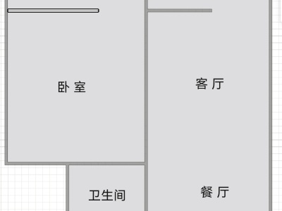 1室1廳1陽(yáng)臺(tái) 海潮巷