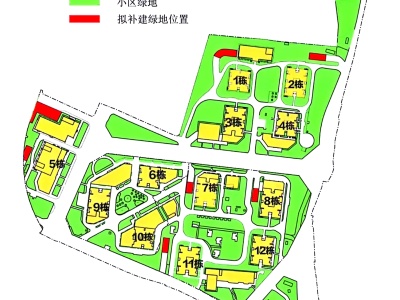 2室2廳1陽臺 溪畔麗景小區(qū)平面圖