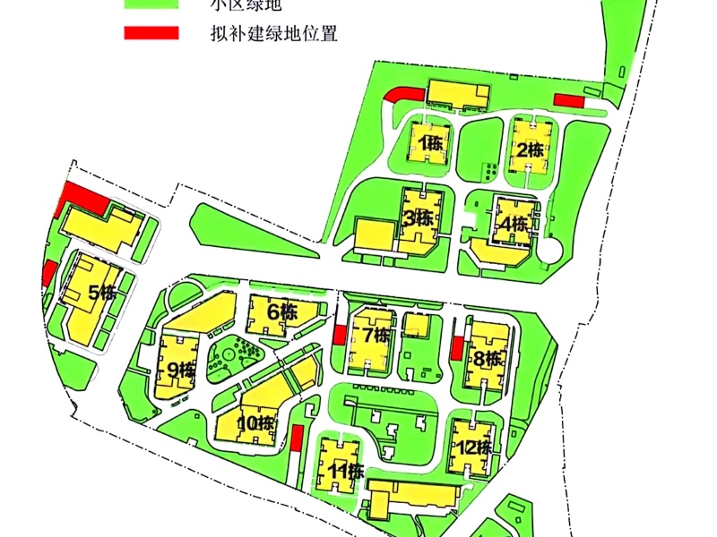2室2廳1陽臺 溪畔麗景小區(qū)平面圖