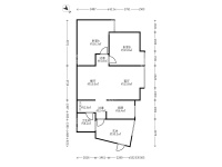 2室2廳1陽臺 和諧世紀(jì)戶型圖