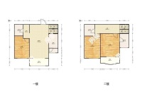 3室2廳2陽(yáng)臺(tái) 世紀(jì)城玉春苑戶型圖