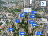 3室2廳 金域緹香小區(qū)平面圖