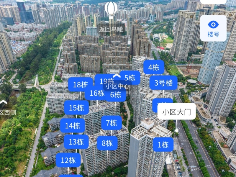 5室2廳3陽臺 金江小區(qū)融苑小區(qū)平面圖