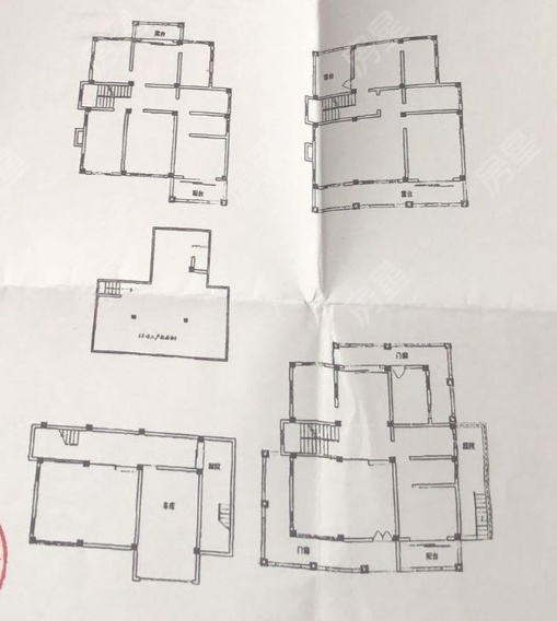 7室2廳5陽臺 海韻楓丹別墅戶型圖