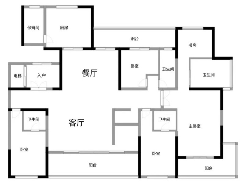 华夏四季二期户型图