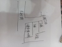 2室2廳1陽(yáng)臺(tái) 云津市場(chǎng)小區(qū)平面圖