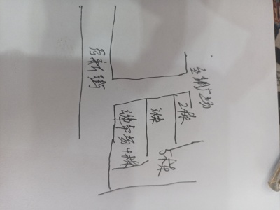 2室2廳1陽(yáng)臺(tái) 云津市場(chǎng)小區(qū)平面圖