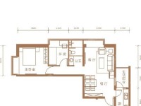 2室2廳 江東境界戶型圖