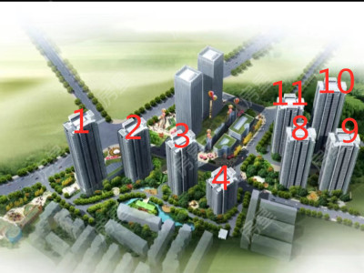 2室2廳1陽(yáng)臺(tái) 金馬悅城