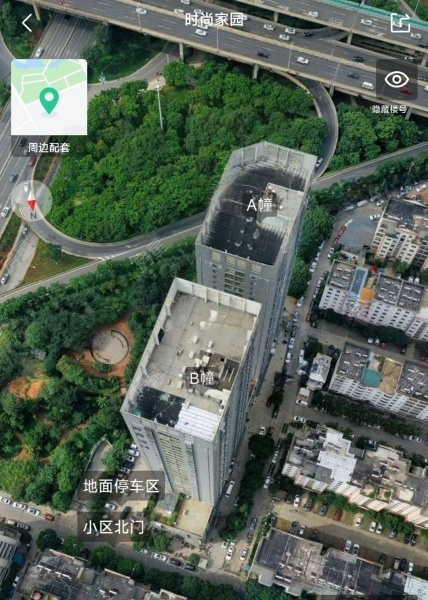 时尚家园小区平面图