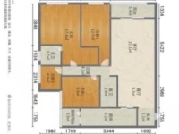 4室2廳2陽(yáng)臺(tái) 俊發(fā)城金盞苑戶型圖