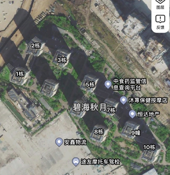碧海秋月小区平面图