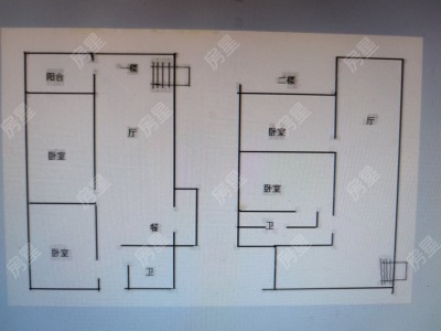 4室2廳1陽(yáng)臺(tái) 金實(shí)小區(qū)誠(chéng)實(shí)園戶型圖