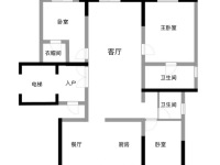 4室2廳 華夏四季二期戶型圖