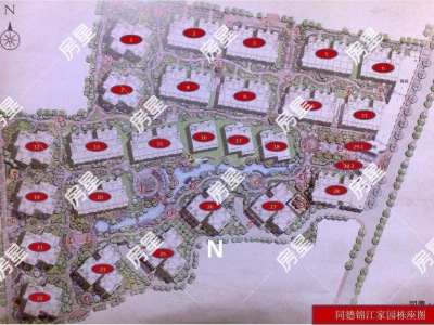 2室2廳1陽(yáng)臺(tái) 同德錦江嘉園