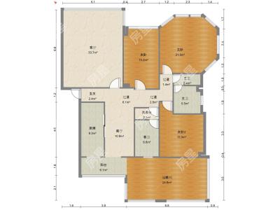 5室2廳2陽臺 邦盛南城坊其他