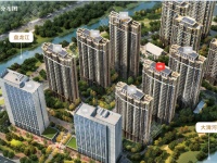 3室2廳2陽臺 萬科翡翠濱江三期小區(qū)平面圖