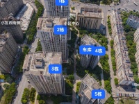 3室2廳1陽(yáng)臺(tái) 未名城A2小區(qū)平面圖