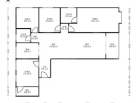 4室2廳2陽臺(tái) 俊發(fā)城茉莉苑戶型圖