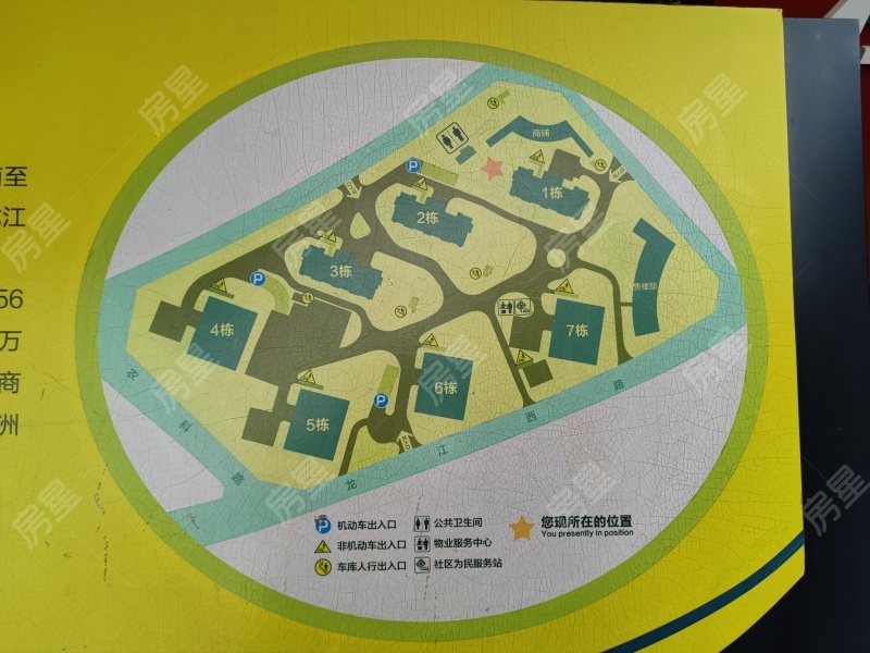 3室2廳1陽臺 昆明湖中壩14號地塊臻園B區(qū)小區(qū)平面圖