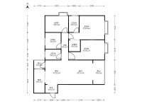 4室2廳2陽(yáng)臺(tái) 金域緹香戶型圖