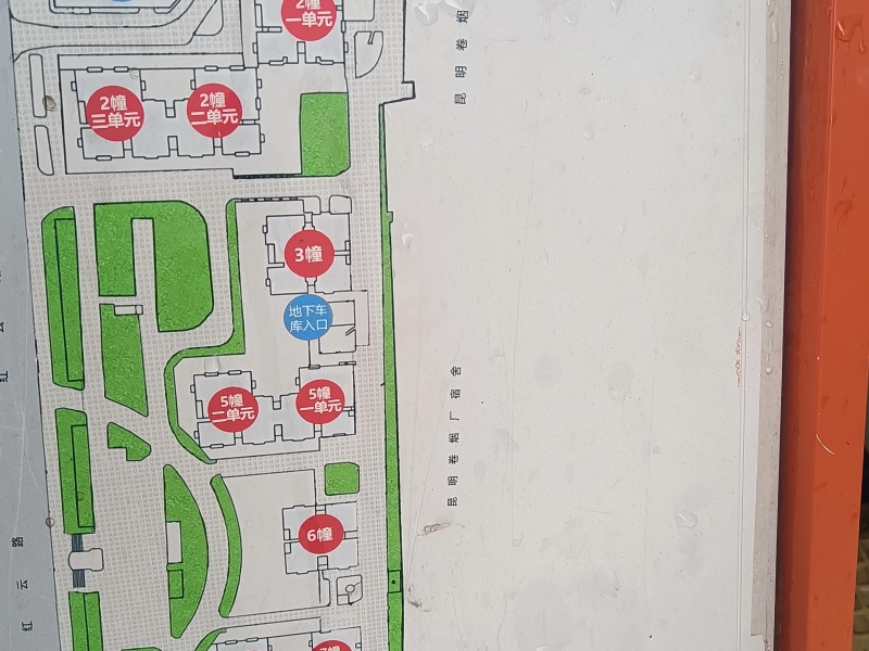 1室1陽臺 天驕北麓南區(qū)小區(qū)平面圖