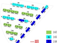 4室2廳2陽臺 華夏四季一期小區(qū)平面圖