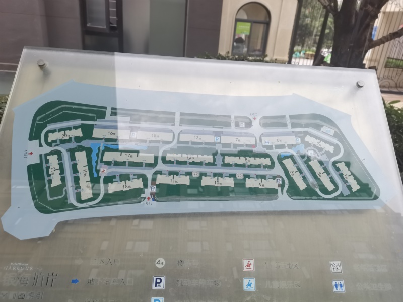 万科银海泊岸汐望小区平面图