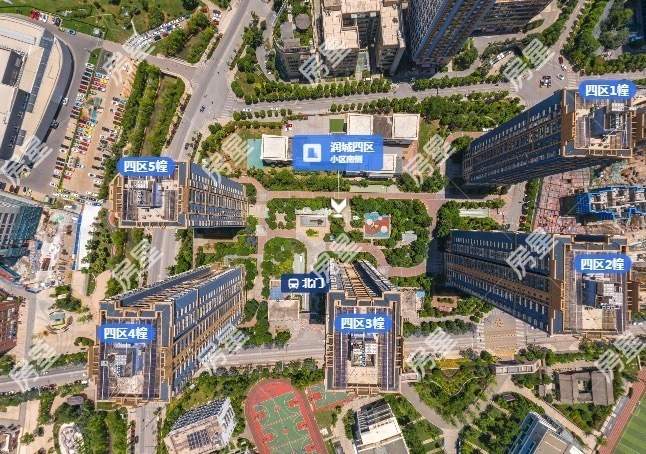 润城四区小区平面图