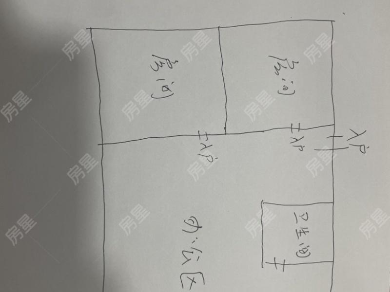 147㎡ 国际银座写字楼户型图