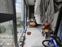 3室2廳1陽臺(tái) 招商雍和府一期陽臺(tái)