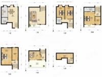 6室3廳2陽(yáng)臺(tái) 佳園上居別墅戶(hù)型圖