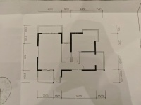 2室2廳1陽臺 經典雙城一期戶型圖