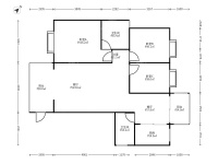 3室2廳2陽臺 遠(yuǎn)洋風(fēng)景戶型圖
