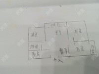 3室2廳2陽(yáng)臺(tái) 融城優(yōu)郡戶(hù)型圖