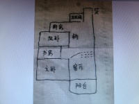 3室1廳1陽臺 和諧世紀戶型圖