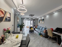 3室2廳1陽臺(tái) 招商雍和府一期客廳