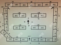 3室2廳2陽臺 晴朗云安小區(qū)平面圖