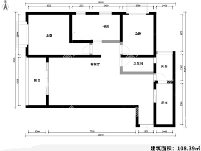 3室2廳1陽臺 翡翠灣