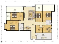 5室2廳4陽(yáng)臺(tái) 假日城市戶型圖