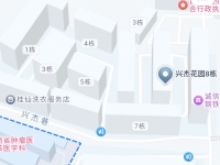 3室2廳1陽臺 興杰花園小區(qū)平面圖