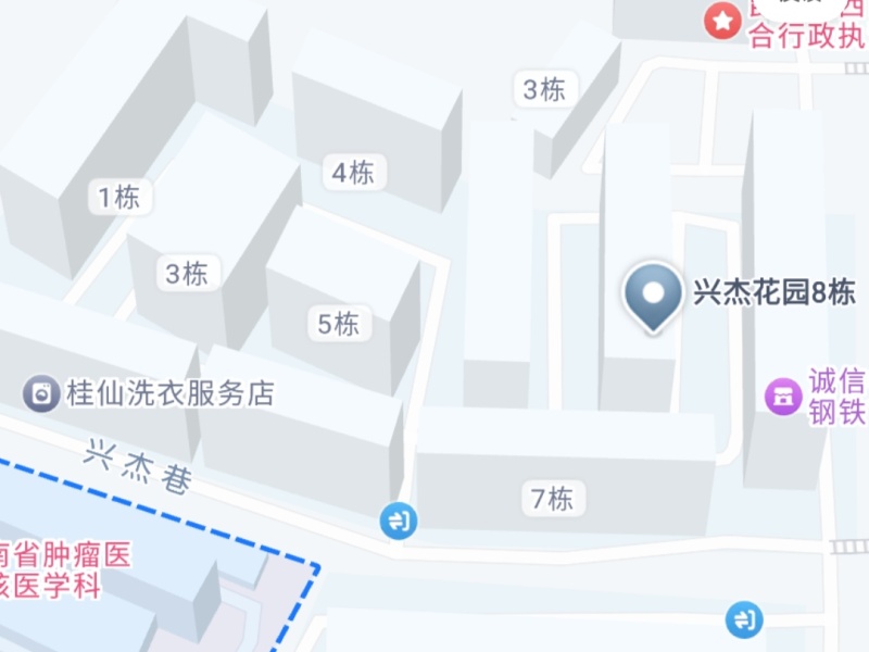 3室2廳1陽臺 興杰花園小區(qū)平面圖