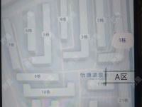 2室2廳1陽臺 怡康溫泉新村A區(qū)小區(qū)平面圖