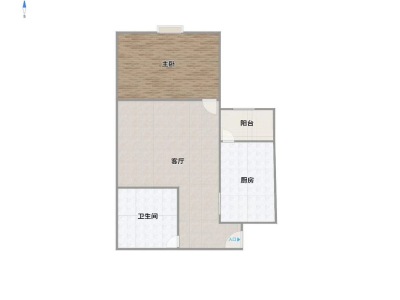 1室1廳1陽臺 人民路壹號廣場(壹號歡樂城)